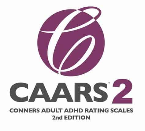CAARS 2 standardized form used in some ADHD testing evaluations